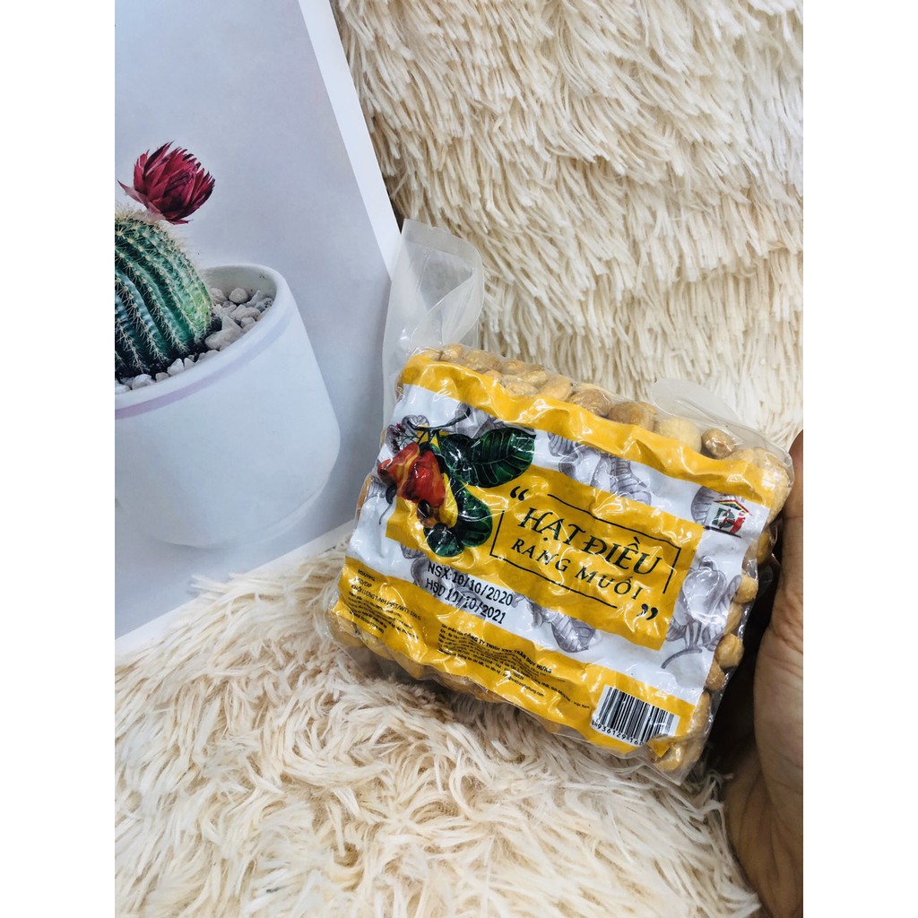 500Gram Hạt Điều RAng Muối Không Vỏ (Túi Hút Chân Không) - Ăn Vặt Đồng Nai