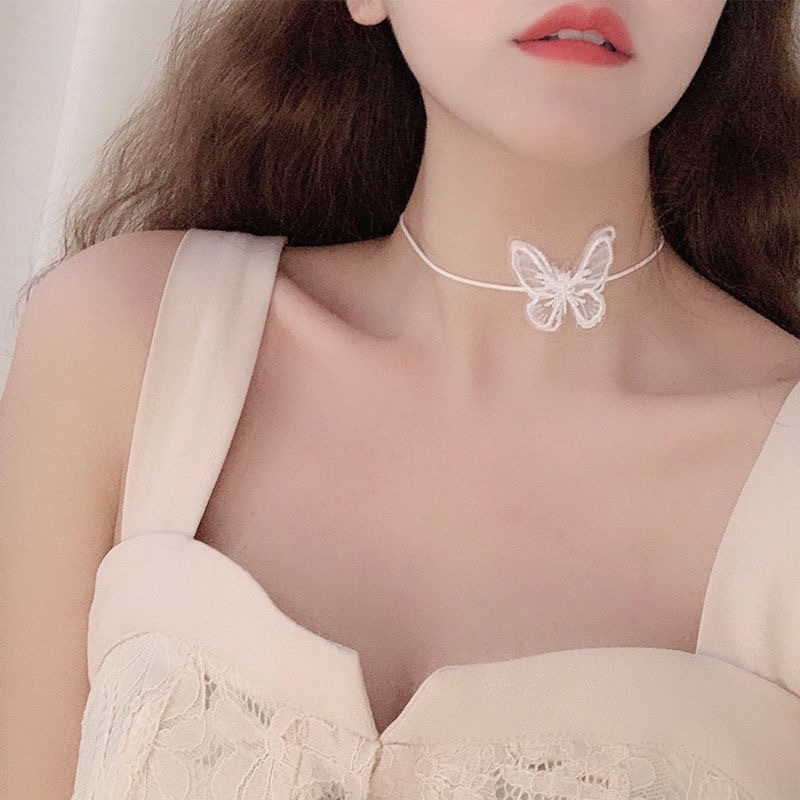 Girls butterfly Necklace Charms