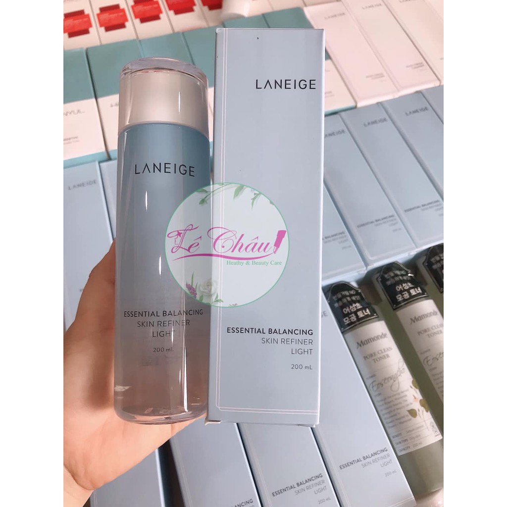 (Chuẩn bill) TONER LANEIGE ESSENTIAL POWER SKIN REFEINER 200ml