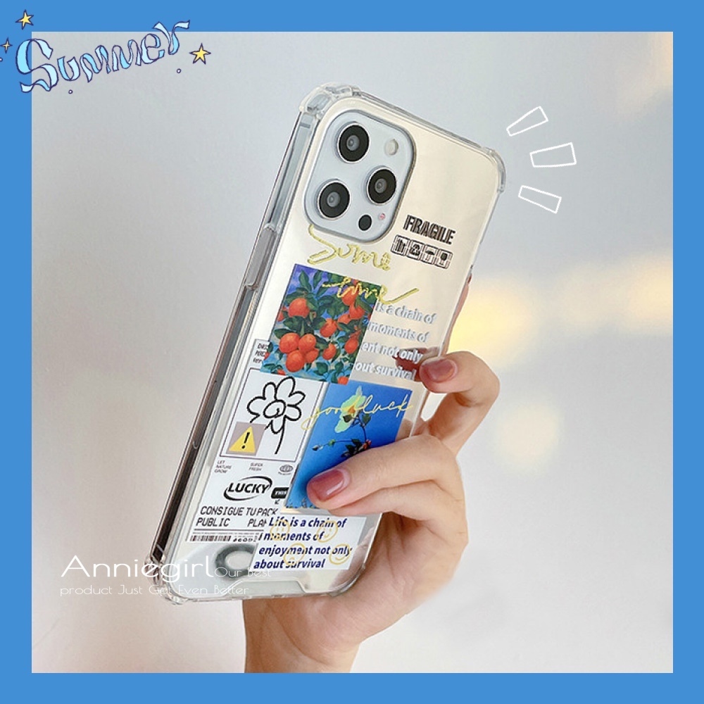 ốp điện thoại Tráng Gương In Chữ Cá Tính Cho Iphone 12 11 Pro Max X Xs Max Xr 8 7 Plus Se | BigBuy360 - bigbuy360.vn