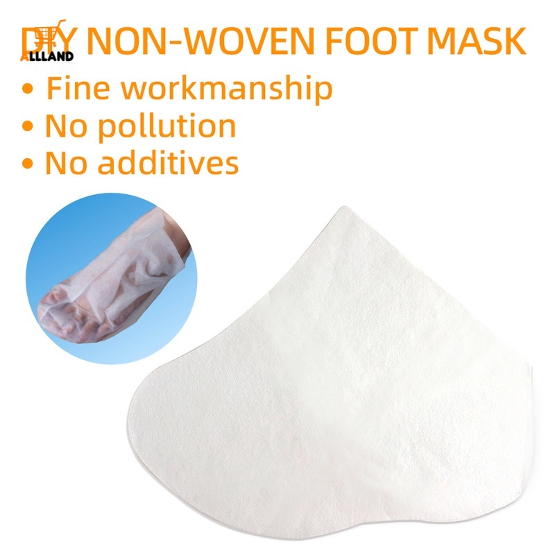 1 Mặt Nạ Chân Bằng Vải Không Dệt Trong Suốt/ Không Ô Nhiễm Tẩy Tế Bào Chết/Bọc Da Chết/Túi Da Chết