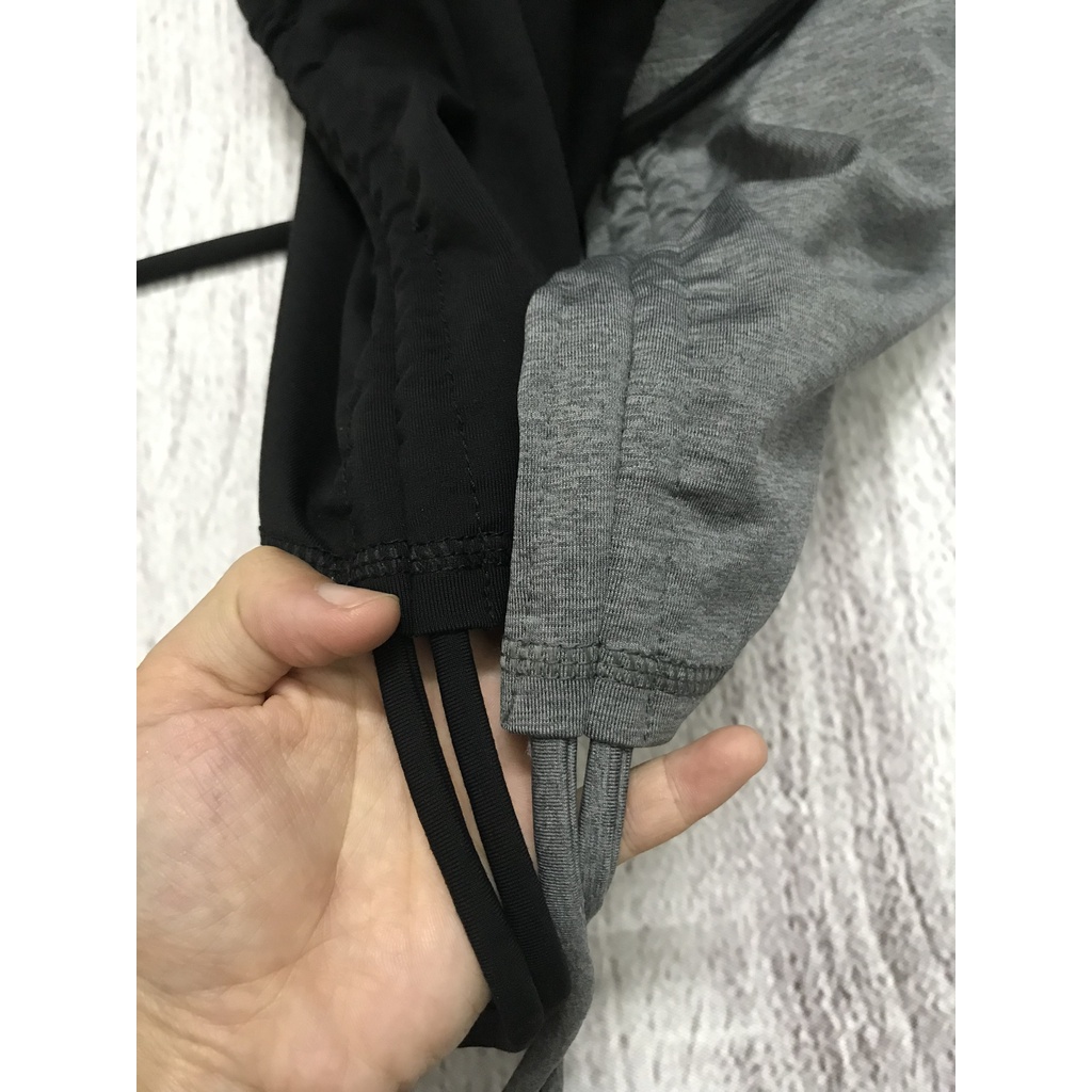 Quần Đùi Dây Rút Tập Gym Yoga Cạp Cao Vải Cao Cấp Co Giãn Tốt Mặc Ôm Dáng Bin Sports Q150