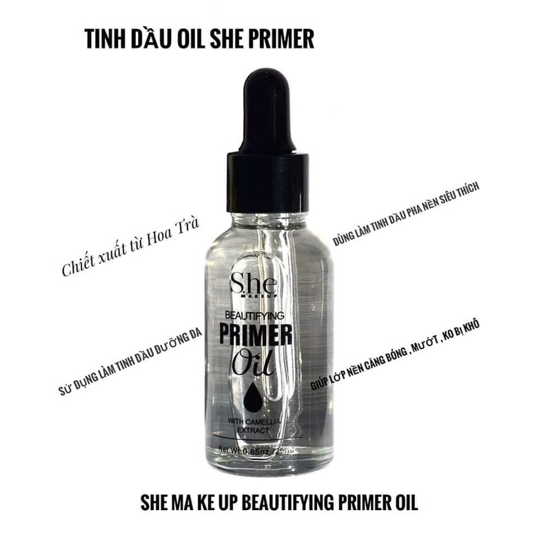 Tinh Dâu Mix Kem Nền  She Oil Primer