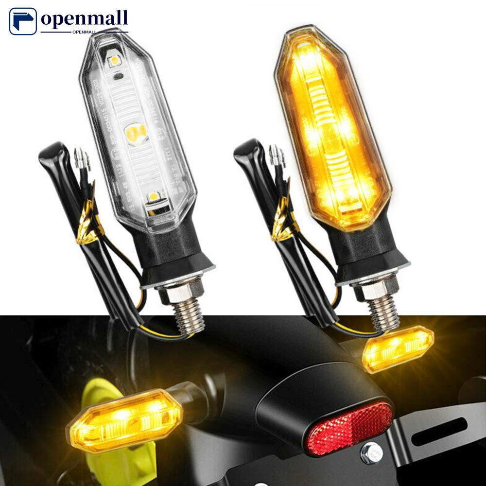 Set 2 Đèn Xi Nhan 3LED Gắn Đuôi Xe Mô Tô