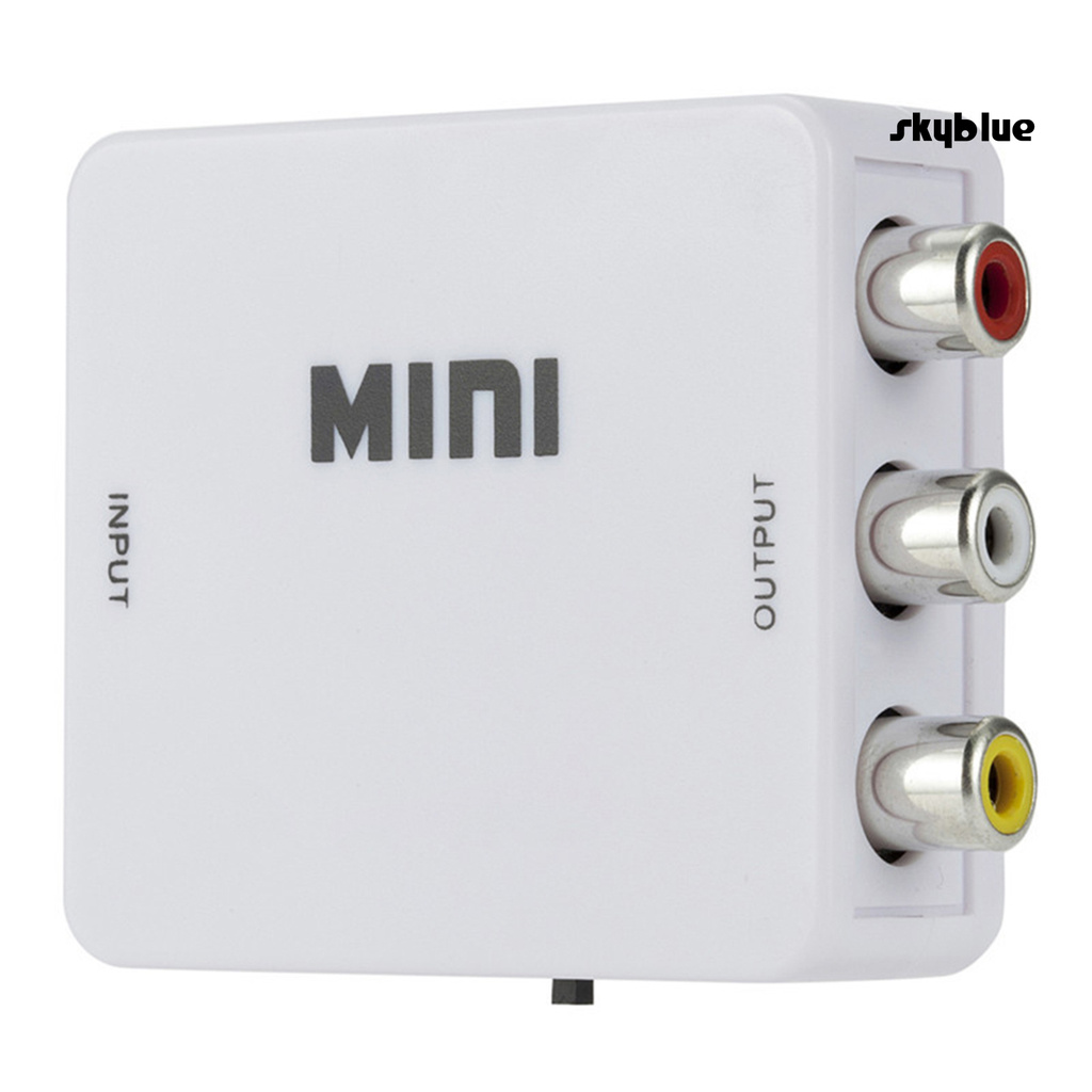 Hộp Chuyển Đổi Mini Full Hd 1080p Hdmi-Compatible Sang Av Rca