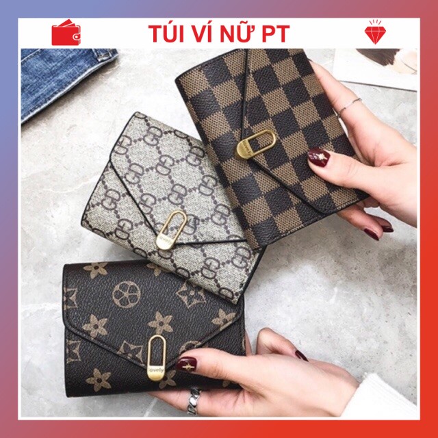 Ví nữ mini ngắn cầm tay nhỏ gọn bỏ túi cute dễ thương TÚI VÍ NỮ PT CTVI104