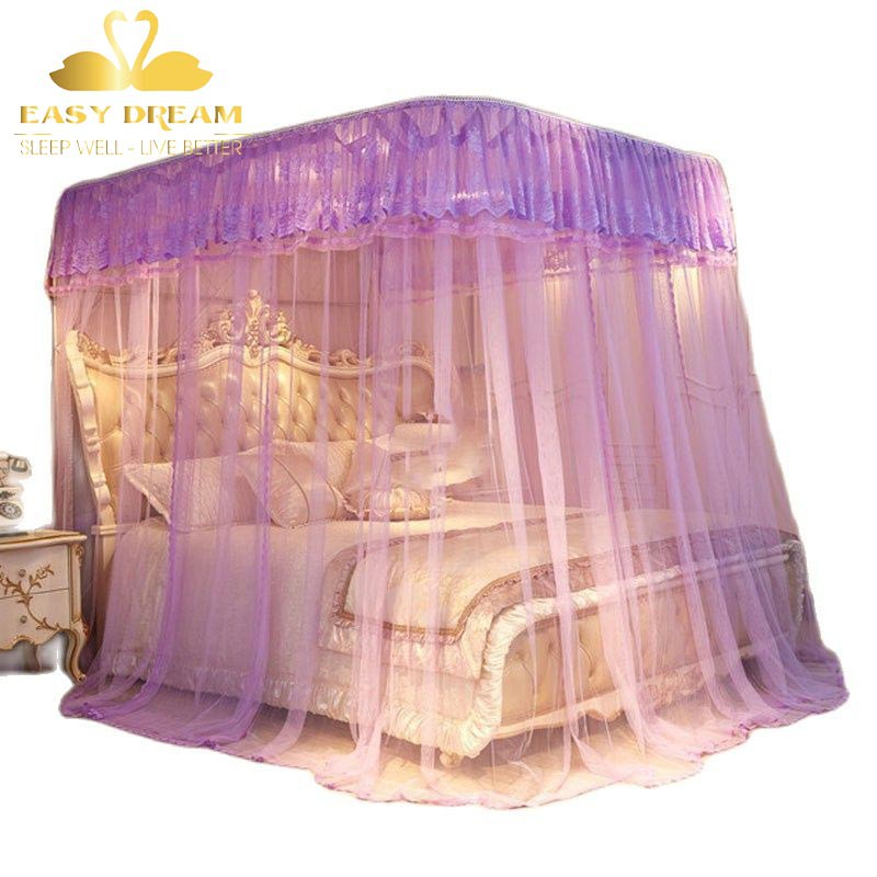 Mùng ( màn ) màn khung không khoan tường EASY DREAM chống muỗi trang trí phòng ngủ phòng cưới resort