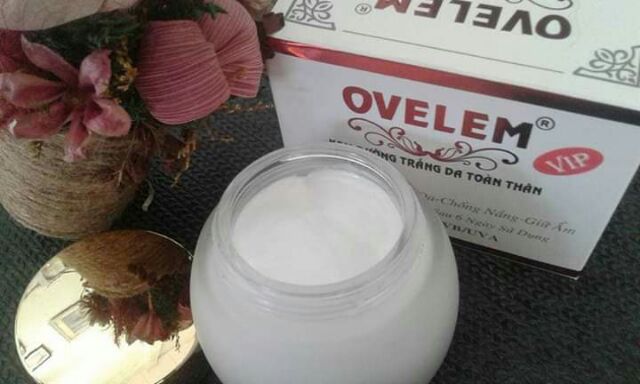 Kem dưỡng trắng da toàn thân  ovelem 120g