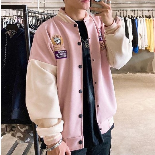 ÁO KHOÁC BOMBER DẠ NHUNG THÊU | BigBuy360 - bigbuy360.vn