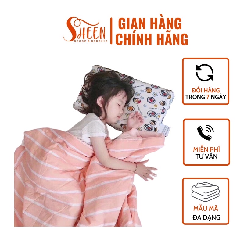 Chăn Hè Muji Kẻ Xọc Sheen bedding,hàng Xuất Nhật Cao Cấp (kt 2mx2m2)