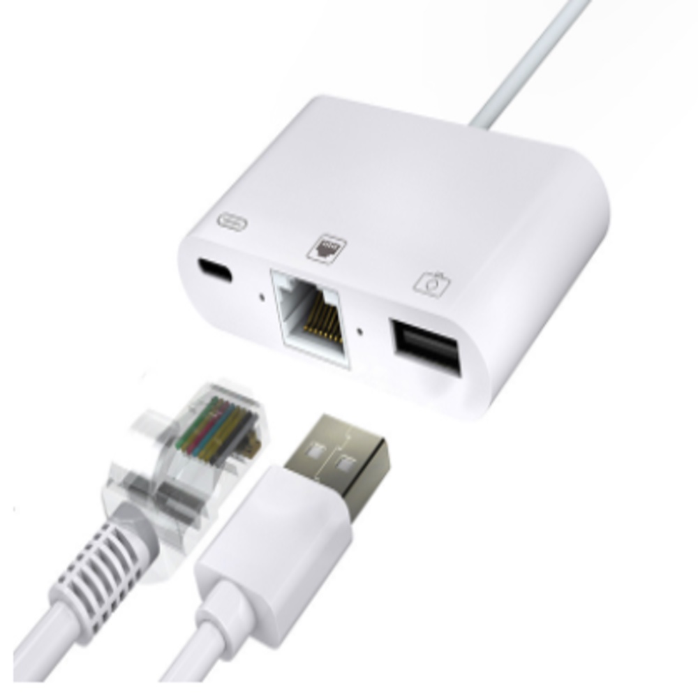 CÁP CHUYỂN ĐỔI hub USB type C 3 IN 1 ( HỖ TRỢ SAMSUNG DEX ) Lan + USB + TYPE C