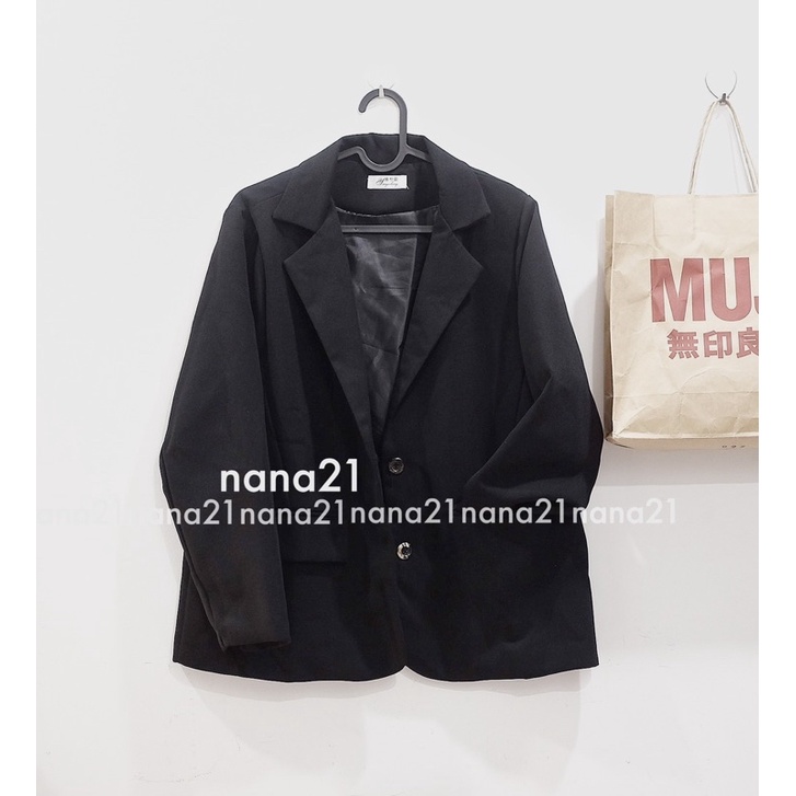 Áo blazer/ áo vest trơn hai lớp hàn quốc Nana21/Nanastore21