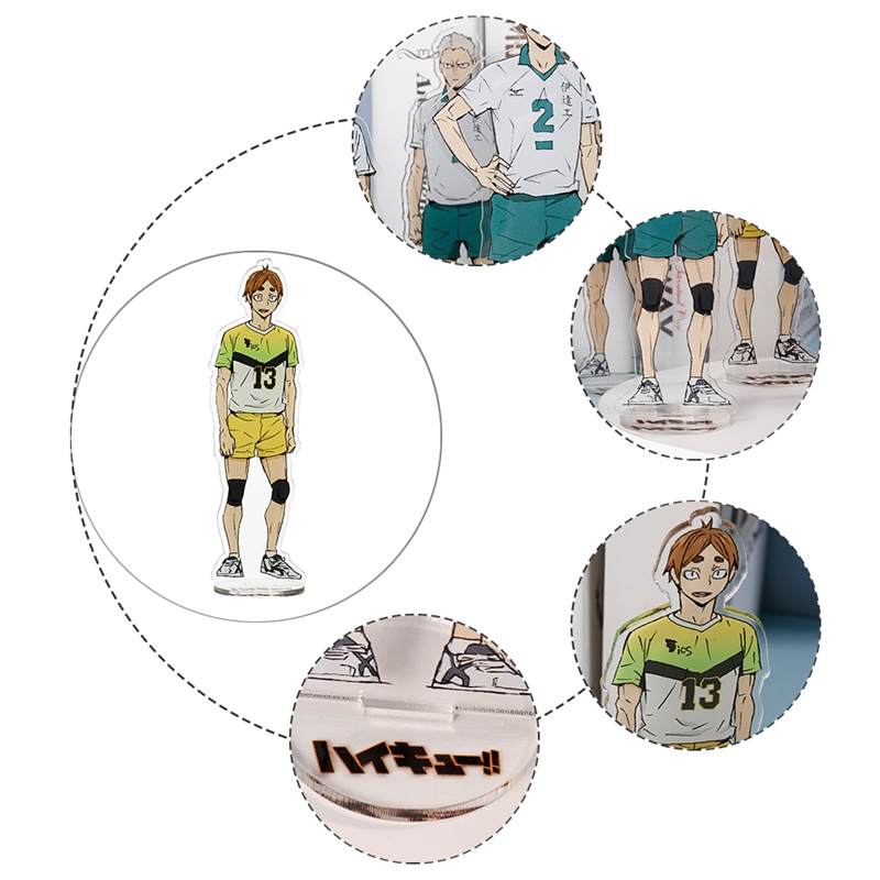 Đồ chơi mô hình acrylic nhân vật anime Haikyuu đáng yêu