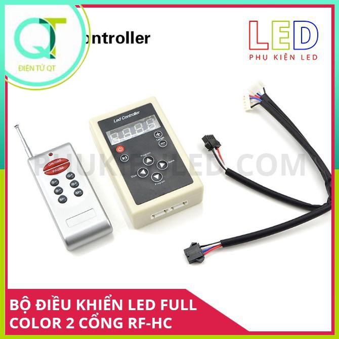 BỘ ĐIỀU KHIỂN LED FULL COLOR 2 CỔNG RF-HC - 133 HIỆU ỨNG TÍCH HỢP ĐIỀU KHIỂN LED 6803