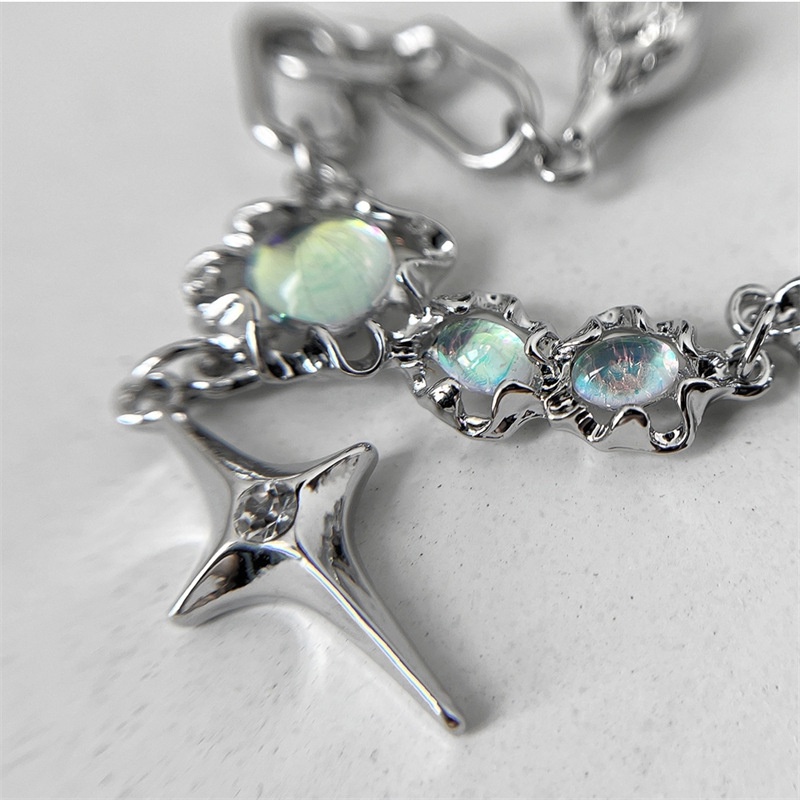 Vòng cổ Thép Titan Mặt Thánh Giá Phong Cách Hip hop Thời Trang Mùa Hè Cho Cặp Đôi