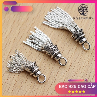 Charm S925 chuông tua rua treo