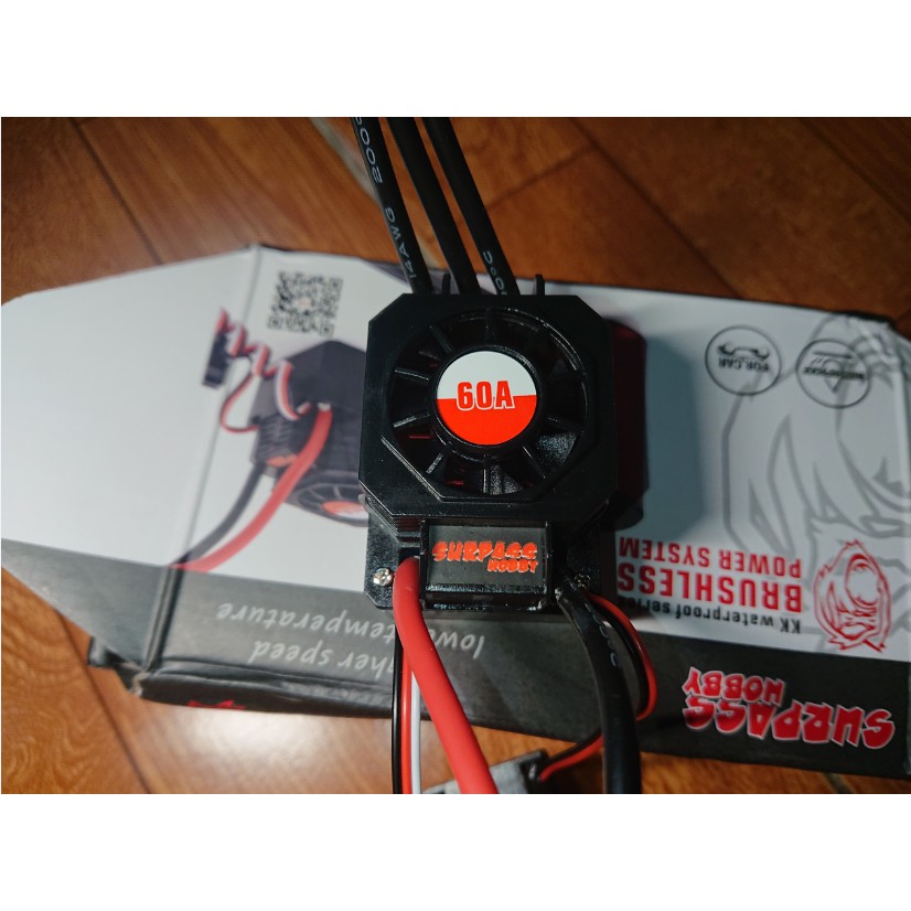 Điều tốc Esc brushless 60A hãng surpass hobby