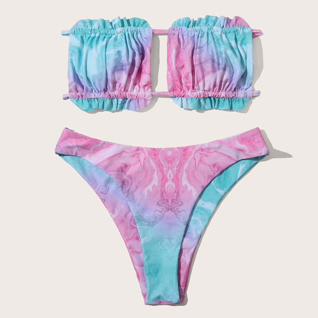 Set Đồ Tắm In Họa Tiết Hoa Quyến Rũ Cho Nữ | BigBuy360 - bigbuy360.vn