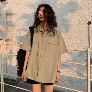 Sơ mi ulzzang tay lỡ