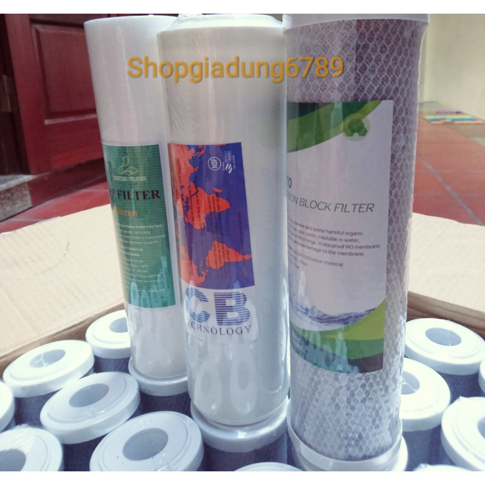 Lõi Lọc Nước PP NESCA Số 1 2 3 - Cho Các Loại Máy Lọc Nước RO