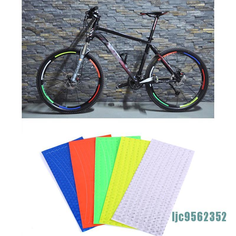 Miếng dán phản quang trang trí trục bánh xe đạp leo núi chất lượng cao