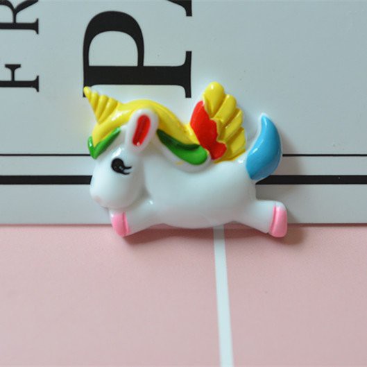 jibbit, stick gắn dép 3d loại cứng unicorn kỳ lân, heo hồng cute