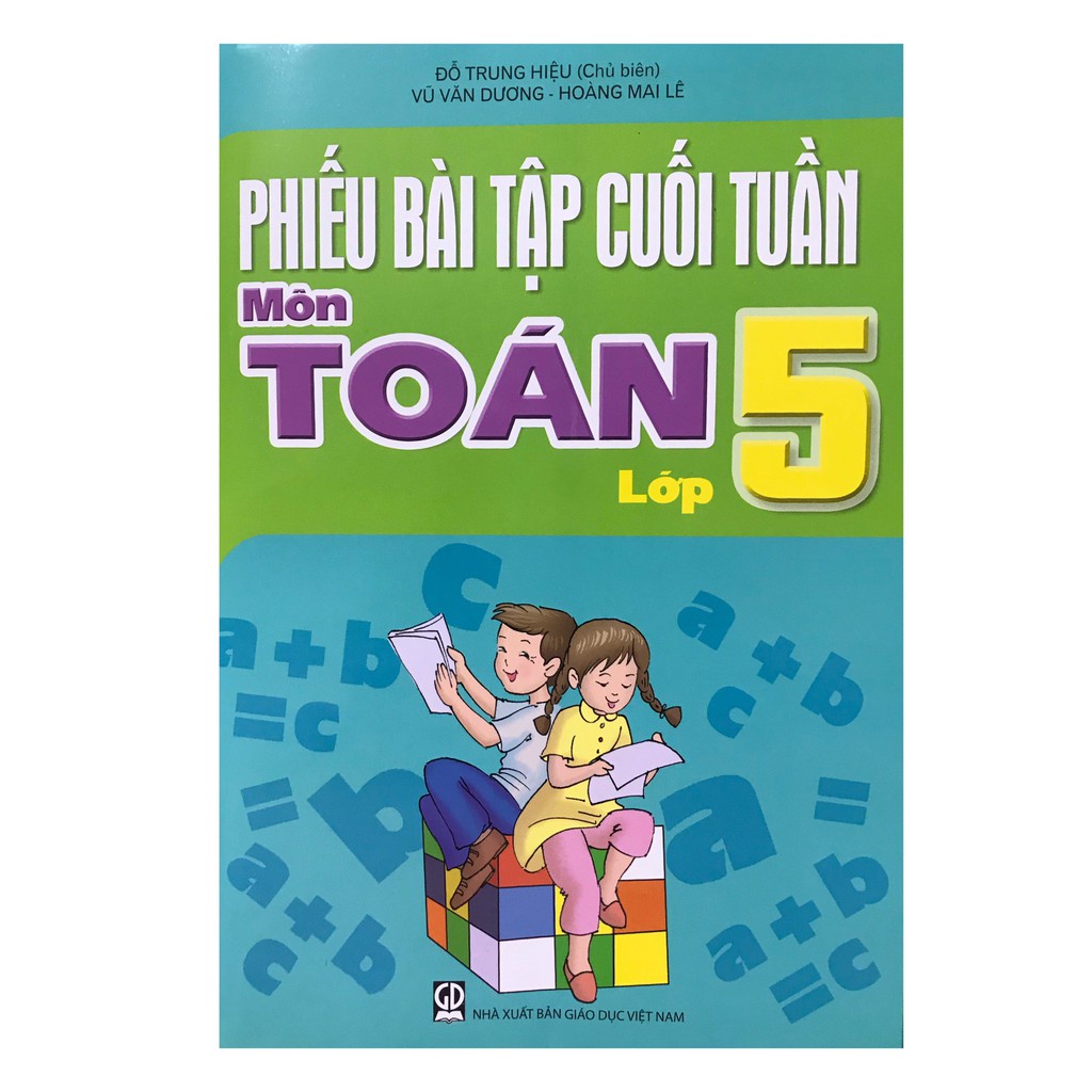 Sách - Phiếu bài tập cuối tuần môn Toán lớp 5