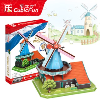 Mô hình giấy 3D Cubicfun - Dutch Windmill - MC219h