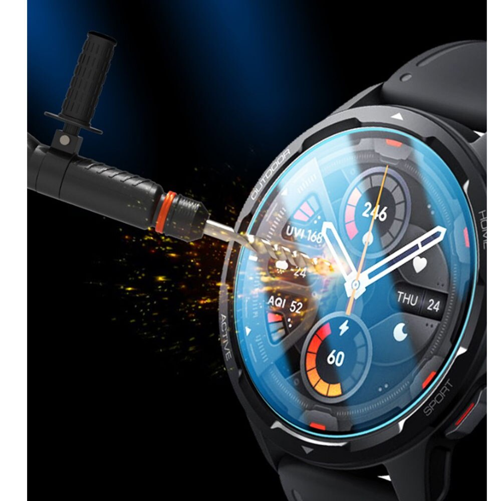 Set 4 kính cường lực bảo vệ màn hình đồng hồ thông minh Xiaomi MI Watch 2 9H HD