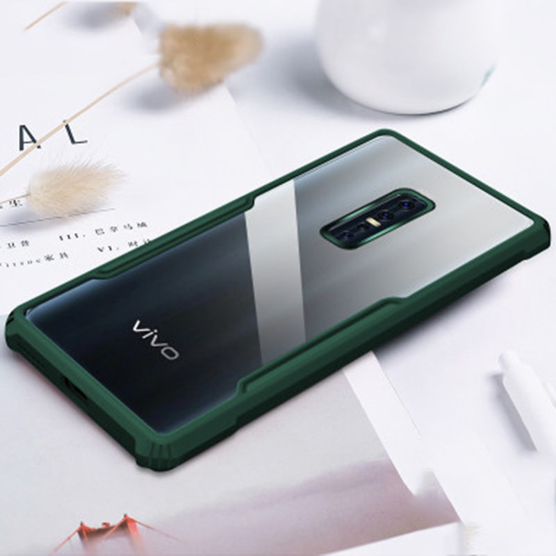 Ốp điện thoại trong suốt thời trang cho Vivo V17 Pro X30