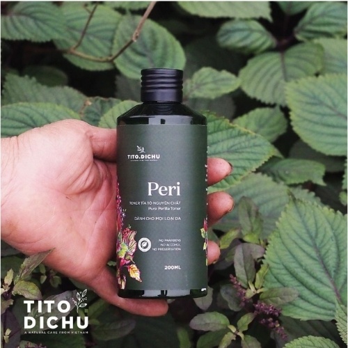 Nước Tía Tô Dưỡng Da Hydrosol Toner Cân Bằng Ph Da Nguyên Chất làm sáng da, mờ tàng nhang ngừa nám -Tía Tô Địa Chủ Peri | BigBuy360 - bigbuy360.vn