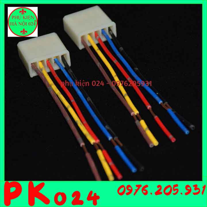 Dây Cắm Kết Nối 5P Chân Đồng Cao Cấp Cho Xe Ô Tô 5 Chân