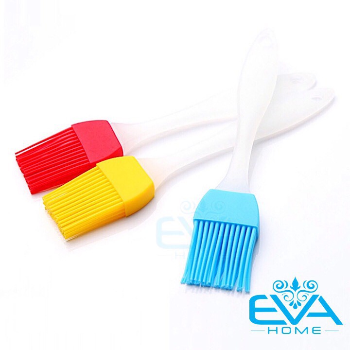 Bộ 2 Dụng Cụ Làm Bánh Cây Vét Bột và Chổi Quét Silicone