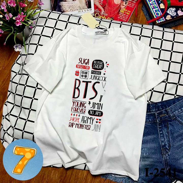 BST áo thun tay lỡ unisex đẹp chất liệu cotton