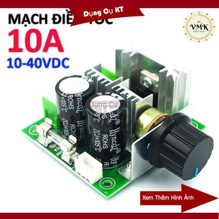 Bộ điều khiển tốc độ động cơ pwm 12v/24v/36v/40v - 10a