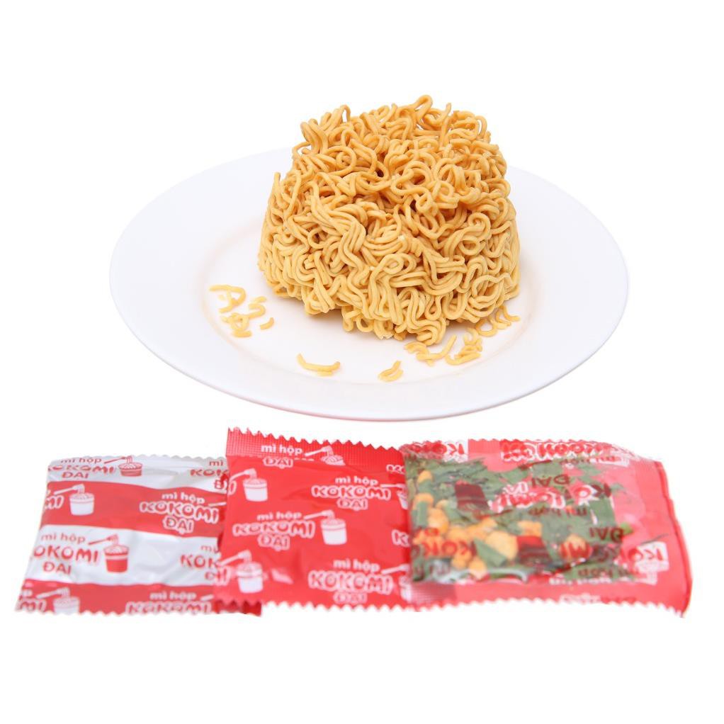 Thùng 24 ly mì Kokomi Đại tôm chua cay 65g