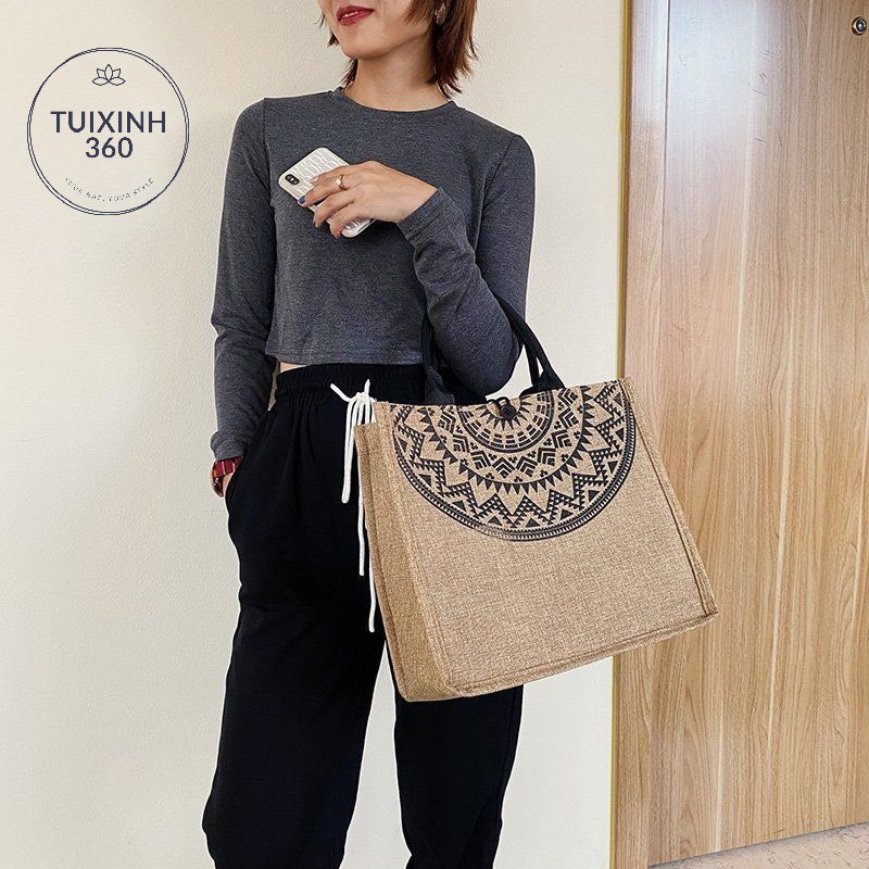 Túi tote thời trang vintage hot trend 2021
