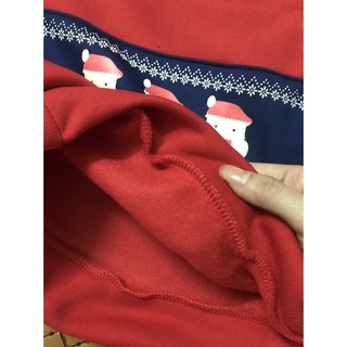 Áo nỉ bông Noel cho bé