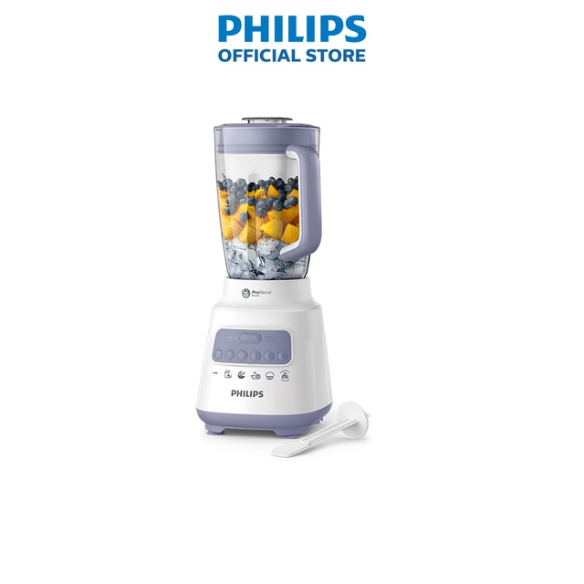 Máy xay sinh tố PHILIPS HR2221 /00 700W cối nhựa - Hàng Chính Hãng