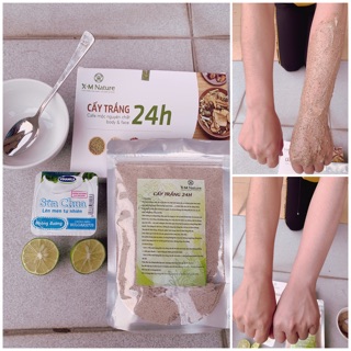 Cấy trắng 24h body ( ảnh và video khách dùng sp )