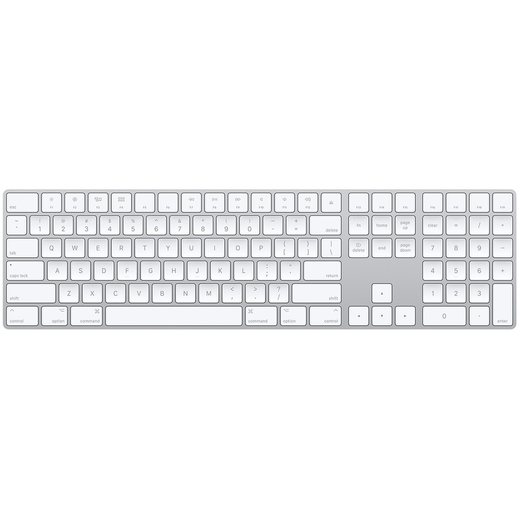 Bàn phím Bluetooth Apple Magic Keyboard với phím số