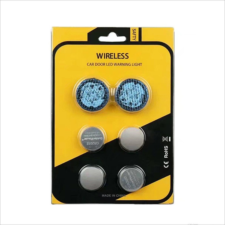 Đèn led báo hiệu mở cửa xe ô tô - Bộ 2 Đèn led cảm biến nhấp nháy cảnh báo chống va chạm cửa xe