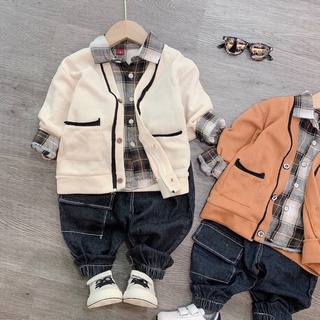 SET LEN CARDIGAN 3CT HÀNG QCCC