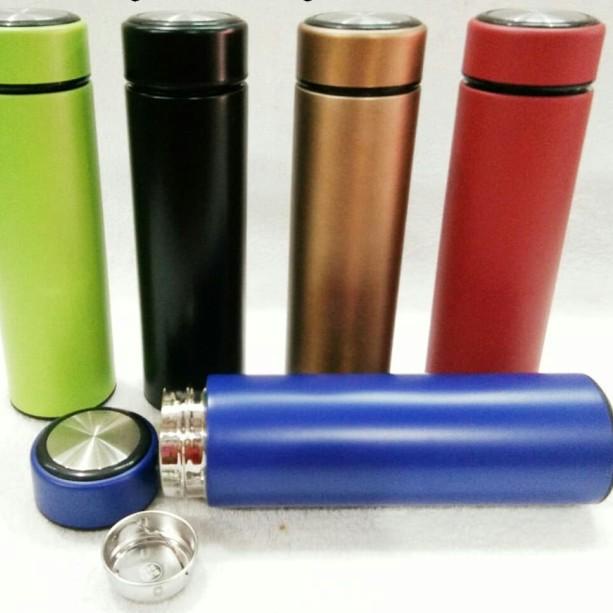 ✵ Bình Nước Giữ Nhiệt Bằng Thép Không Gỉ Màu Sắc Đơn Giản ♔