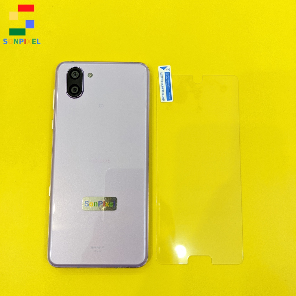 Cường Lực Sharp Aquos R3 Chuẩn Miếng Dán Màn Hình Từ Sơn Pixel.