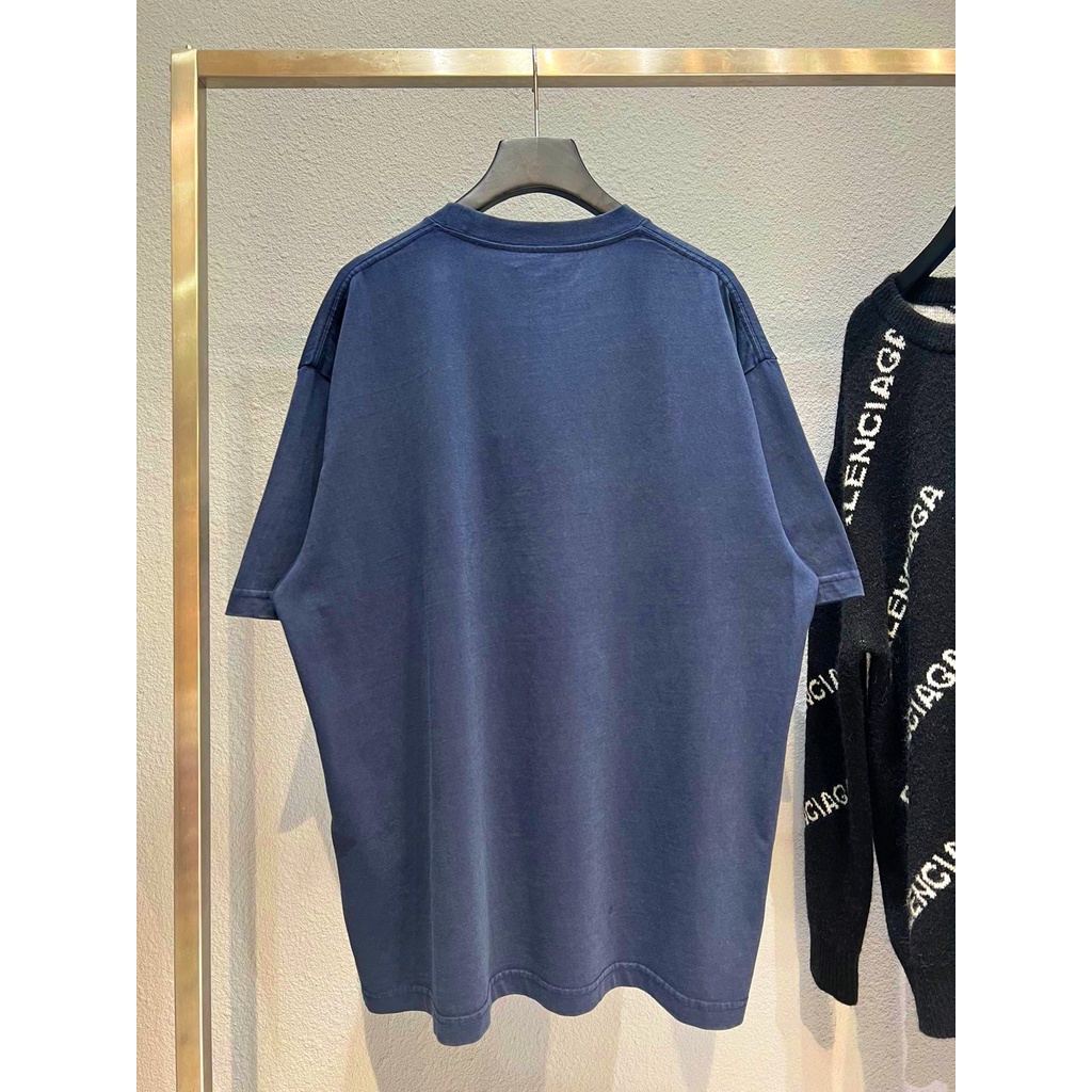 Áo Thun Tay Ngắn In Chữ Tiếng Anh Balenciagat Thời Trang Cho Nam Và Nữ