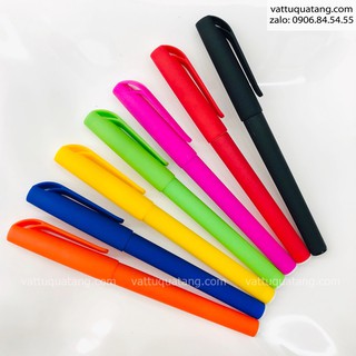 [HCM] Combo 50 cây Phôi bút viết nhựa nắp đậy nhiều màu, mực gel