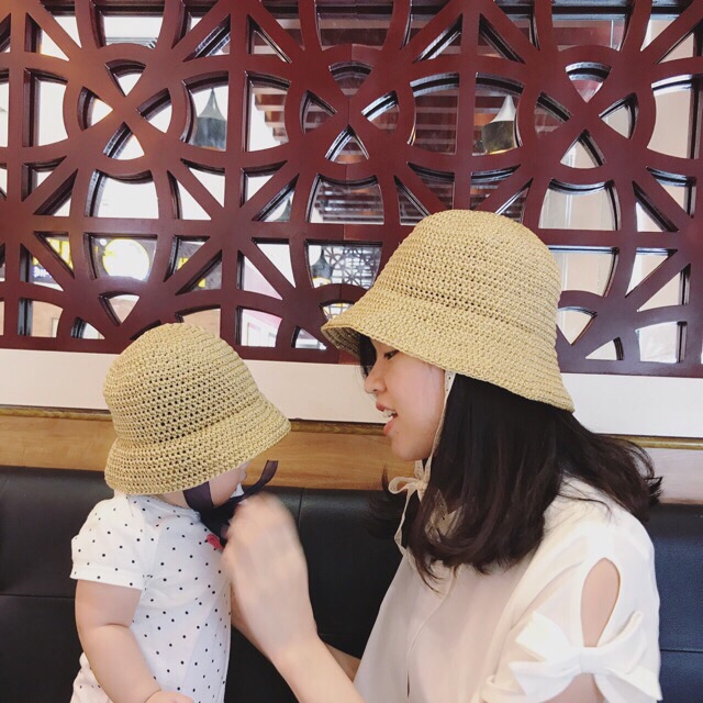 Set mũ mẹ và bé