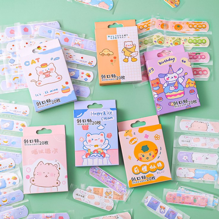 Set 8 miếng URGO hình thú ngộ nghĩnh mới nhất 2021