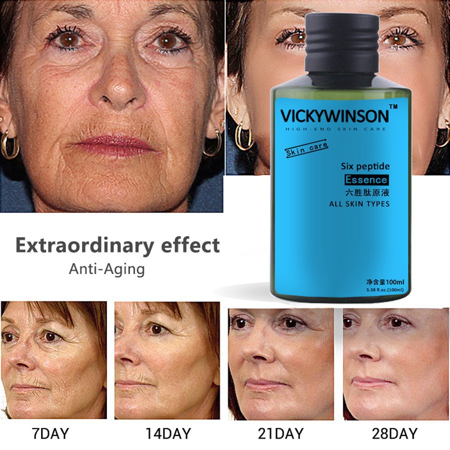 Six Tinh Chất peptide 100ml Chống Nếp Nhăn Chống Lão Hóa Làm Săn Chắc Da Mặt